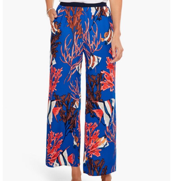 NIC + ZOE Printed Wide Leg Relaxed Pants - Picture 5 of 7